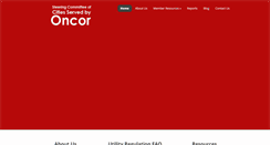Desktop Screenshot of citiesservedbyoncor.org